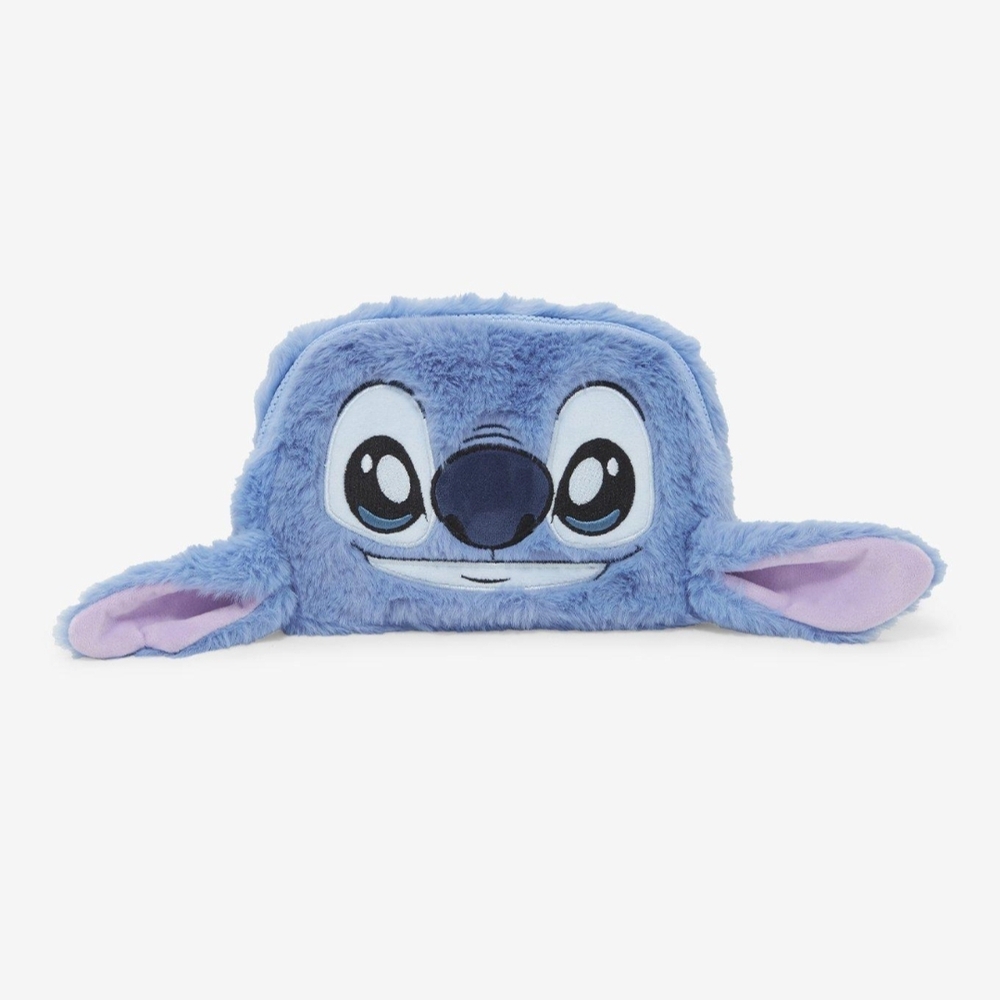 Bioworld Lilo And Stitch Blue Plush Belt Bag